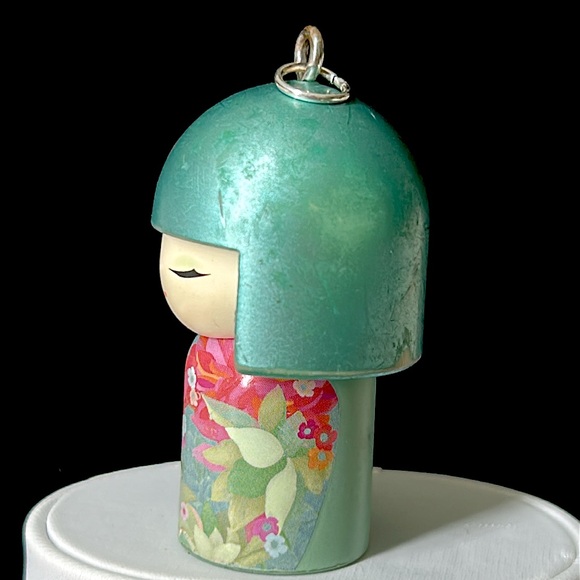 🖤RARE💕Kimmidoll / Kokeshi doll ‘TAKARA’ pendant - Picture 3 of 12